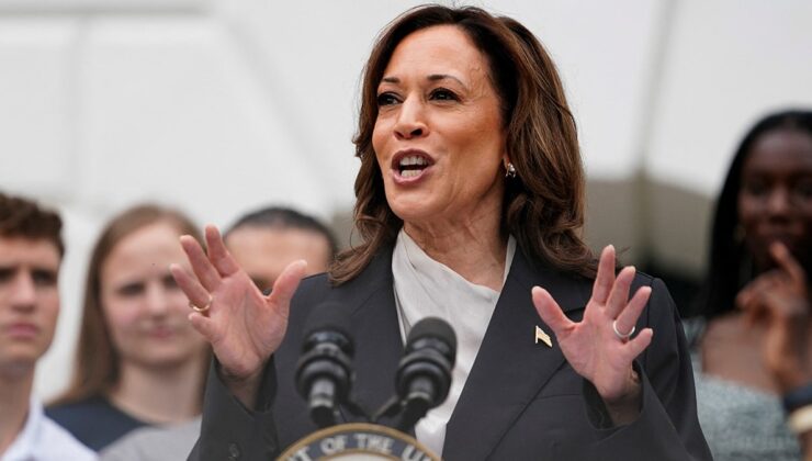 Kamala Harris, 24 saatte rekor kırdı