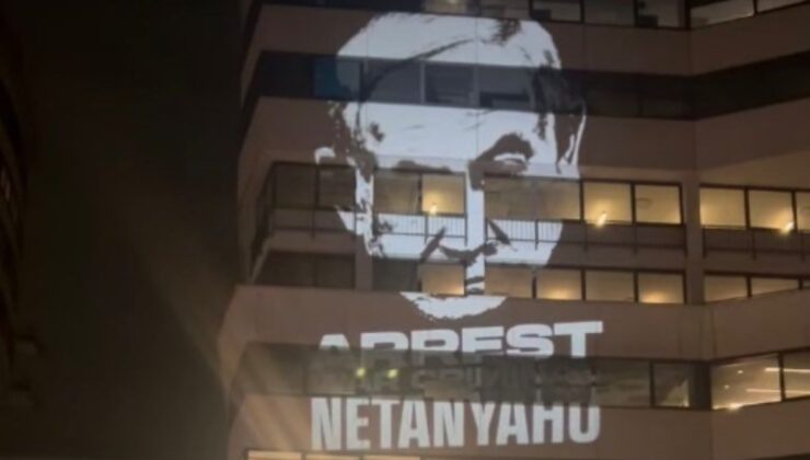 Netanyahu'ya ABD'de protesto: 'Tutuklayın'