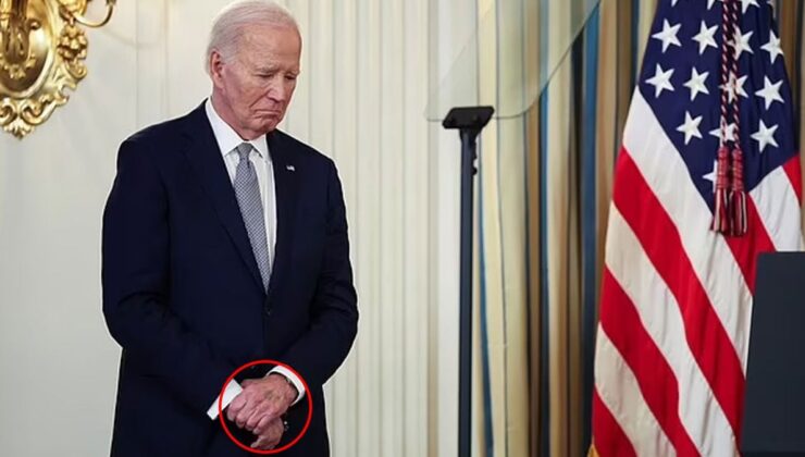 Biden'ın elindeki detay akıllara tek bir soruyu getirdi